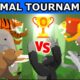 Animal Tournament Fights | Animal Tournament [S1] | Animal Animation