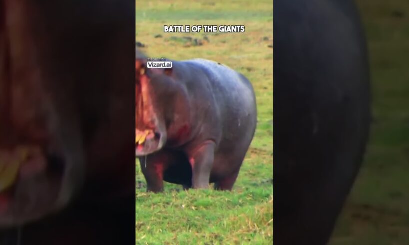 Battle of giant #battle #shorts #animals #fight
