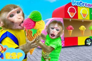 Best Funny Videos 😍 30 minutes Funniest and Cutest Babies 🐵 Animal Kiki Ice Cream Truck