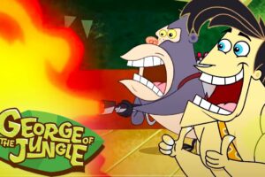 Flamethrower Time! 🔥 | George of the Jungle | Full Episodes | 2 Hour Compilation | Cartoons For Kids