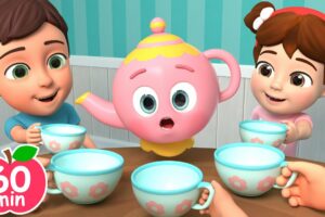 Funny Little Teapot Song | Train Choo Choo +more in Compilation of Nursery Rhymes & Kids Songs