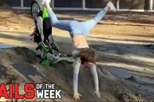 Funny people & hilarious fails of the week/ Try not to laugh)