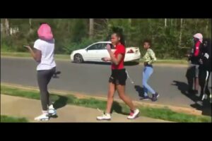 Hood Girl  Street Fight # 4