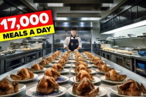 How Aircraft Carriers Prepare 17,000 Meals a Day - COMPILATION