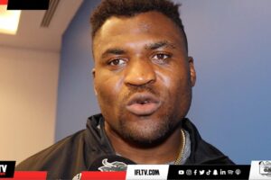 'I FEEL SAD' - DISTRAUGHT FRANCIS NGANNOU REACTS TO HIS KO LOSS TO JOSHUA | WANTS TO STAY IN BOXING