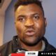 'I FEEL SAD' - DISTRAUGHT FRANCIS NGANNOU REACTS TO HIS KO LOSS TO JOSHUA | WANTS TO STAY IN BOXING