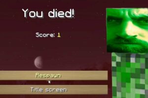 Minecraft Death Compilation #Shorts