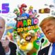 Presidents Play Super Mario 3D World 1-15 (COMPILATION)