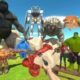 Rescues Hulk,Aquaman and Spiderman and Fight Big Boss Gorilla Kong - Animal Revolt Battle Simulator