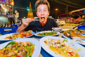Thai Street Food - 24 Hours MOST FAMOUS Thai Food in Ayutthaya!