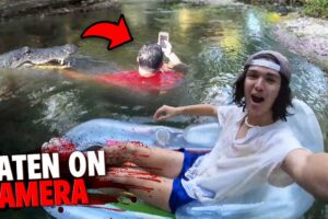 These 3 People Were EATEN ALIVE On Camera By Deadly Animals!