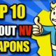 Top 10 Fallout NV Weapons - Compilation