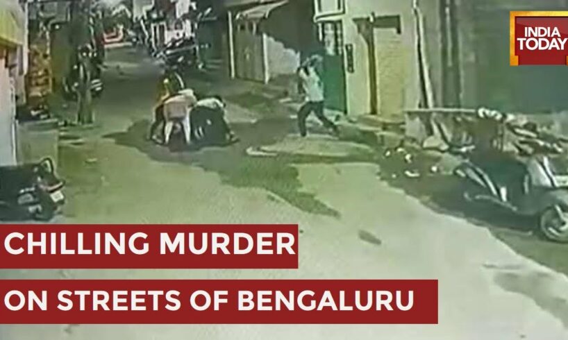 WATCH Murder Caught On Camera: Group Of 6 Smashes Bengaluru Man's Head With Stones