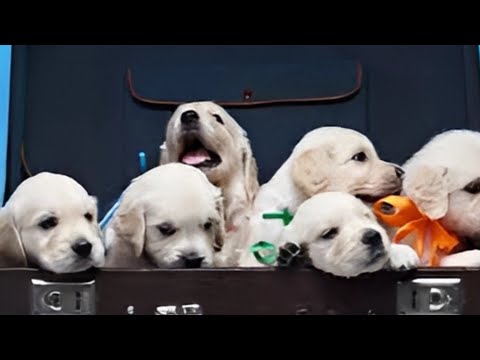 cute puppies learning 😍🦮