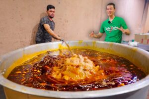 1,000 Kg. BIRYANI JACUZZI - Giant Indian Food!! 🇮🇳 Biryani Tour in Bengaluru, India!