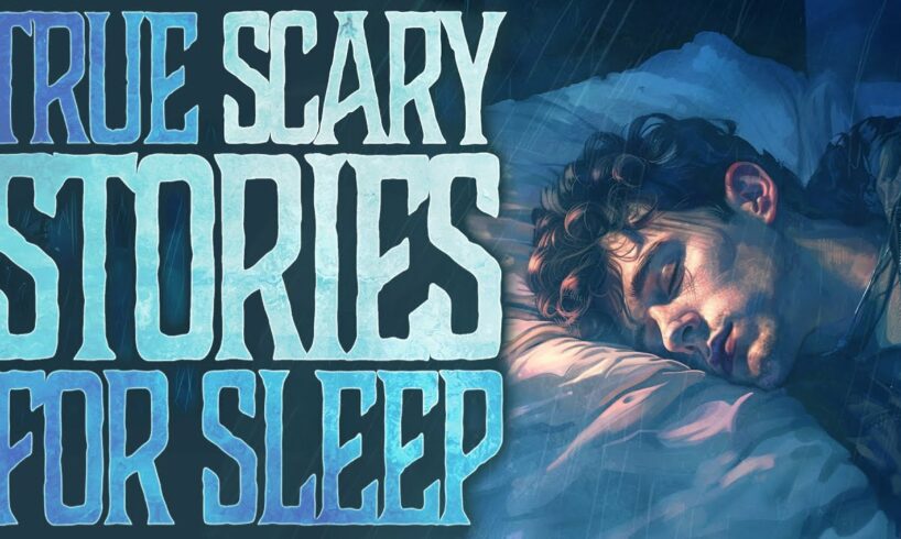 2.5 Hours of True Scary Stories with Rain Sound Effects - Black Screen Horror Compilation