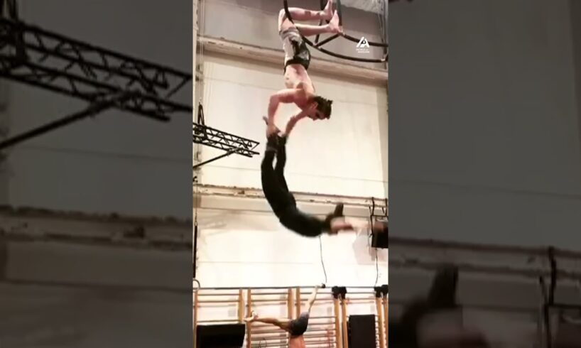 @ryanbartlett97 is the perfect partner to do some mindblowing acrobatics with - don't you think?