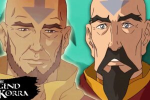 Aang Helps Tenzin Rescue Kya, Bumi, & Jinora In The Spirit World ⛓ Full Scene | The Legend of Korra