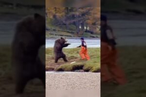Brave farmer Fights With Bear ## 😭🤭❗❗❗❗