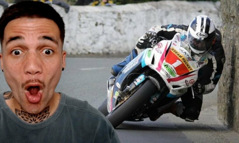 Clueless Guy Reacts to Isle of Man TT Motorcycle Race