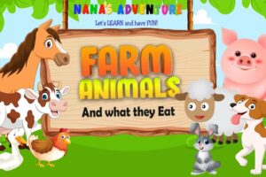 Farm Animals Food They Eat | Nana's Adventure