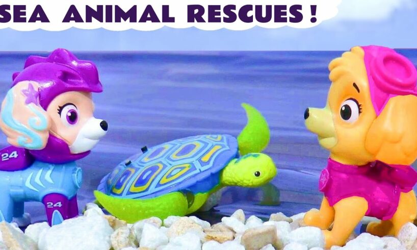 Fun toy Paw Patrol sea animal Rescue Stories