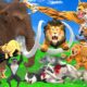 Giant Lion Fight Tiger Wolf Vs Sabertooth Tiger Attack Lion Cub Saved By Woolly Mammoth Epic Battle