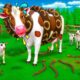 Giant Snake vs Cow Family: Dramatic Rescue by an Eagle! Animal Rescue Cartoon Videos 2024