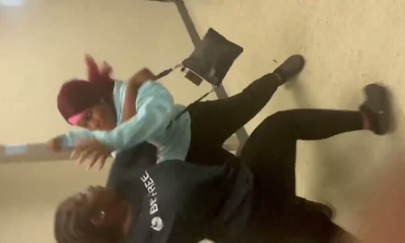 Hood Girl  Fight In Class