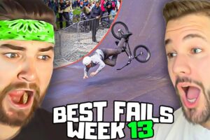 KingWoolz Reacts to FAILS OF THE WEEK!! w/ Mike | 2024 Part 13