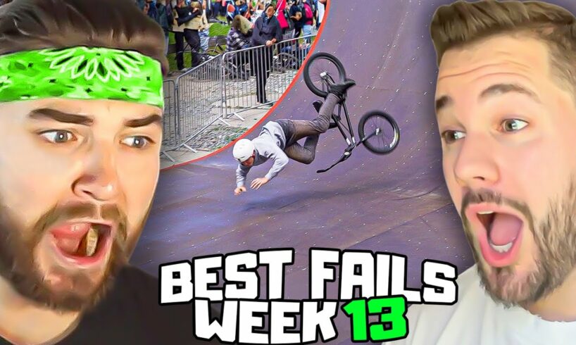 KingWoolz Reacts to FAILS OF THE WEEK!! w/ Mike | 2024 Part 13