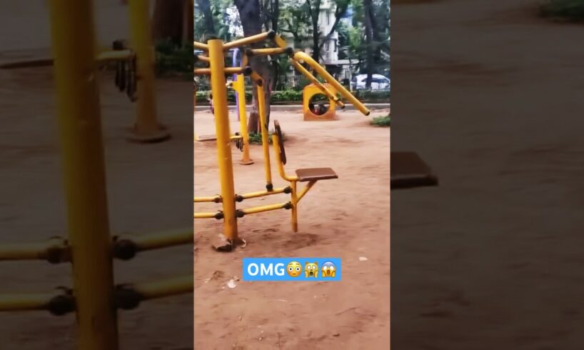 My Park Workout Took a Hilariously Scary Turn! (Caught on Camera) #shorts #creepystories
