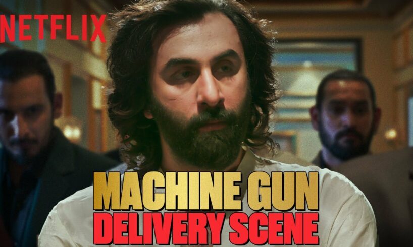 Ranbir Kapoor Gets the Machine Gun Delivery From Freddy in #Animal