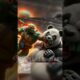 Revenge | Fight for dad | Panda vs. Ninja Turtles🐼🥊🐢💥#respect #animals #ai