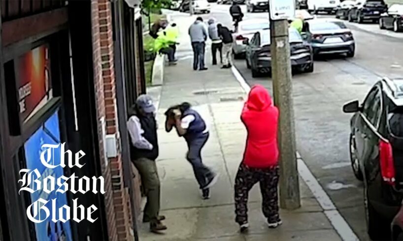 SHOCKING VIDEO: Daylight gunfight in Roxbury as passersby run for cover