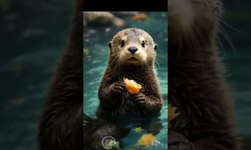 Sea Otter  The Cutest Predator In The World #Shorts #viralshorts  #animal #animals
