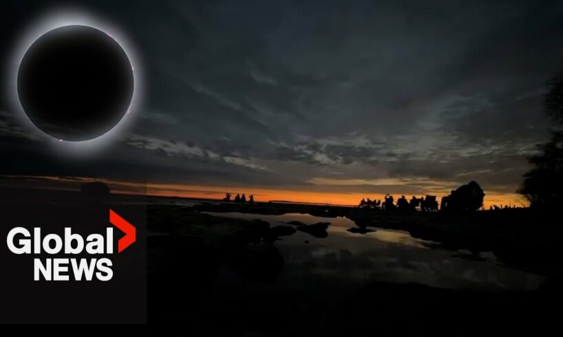 Solar Eclipse: Timelapse videos capture surreal moments of darkness during celestial event