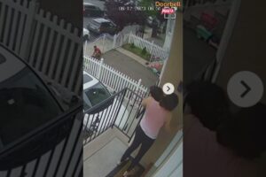 Stalker Followed Me Home (Caught On Ring Camera) #shorts