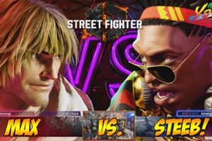 Street Fighter 6! Max VS. Steeb! Brrrtday Fights Part 2 - YoVideogames