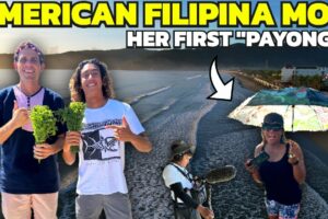 THIS AMERICAN FILIPINA MOM is AWESOME! Philippines Surf Town (Baler Aurora)