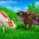 The Cow & Buffalo's Farmyard Love Story | Farm Animals | Wild Animals | Animal Fights Compilation