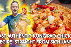 Village Life in China - How to make the BEST Kung Pao Chicken Recipe (DELICIOUS and EASY)