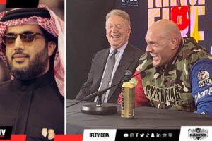 'WE WANT TYSON TEN FIGHTS MORE!' - HIS EXCELLENCY TURKI AL-SHEIKH CALLS TYSON FURY PRESS CONFERENCE