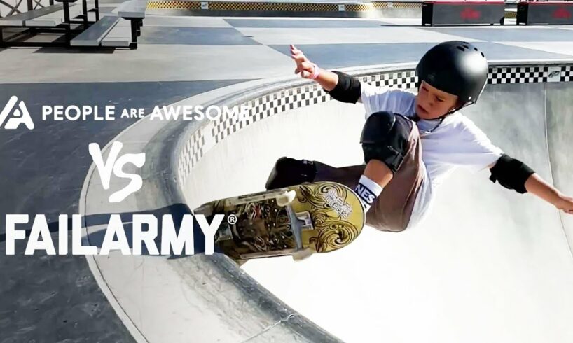 Wins & Fails In The Skatepark & More People Are Awesome Vs FailArmy