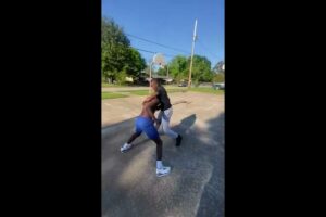 Hood Girl Street Fights
