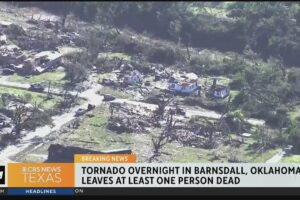 At least 30 homes destroyed after tornado tears through Barnsdall, Oklahoma