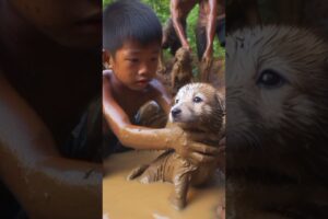 Boy rescues puppy in pok 10
