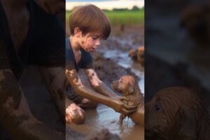 Boy rescues puppy in pok 9