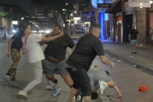 Brawl Breaks out 5-23-2024 fight 6th Street Austin TX