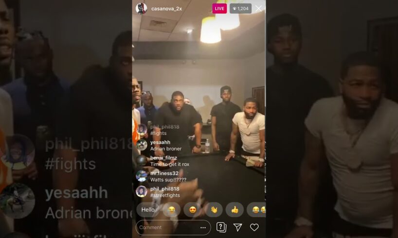 Casanova 2X Almost Fights  during dice game